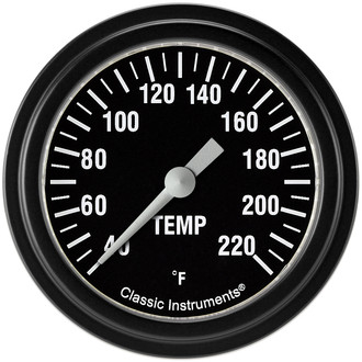 Classic Instruments® - Hot Rod Series 2-5/8" Eliminator Temperature Gauge