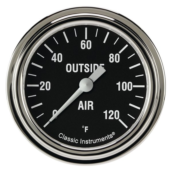 Classic Instruments® - Hot Rod Series 2-5/8" Air Temperature Gauge, 120 F