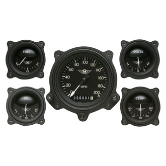 Classic Instruments® - Moal Bomber Series Custom 5-Gauge Set
