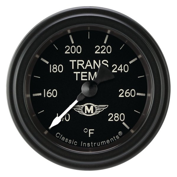 Classic Instruments® - Moal Bomber Series 2-1/8" Transmission Temperature Gauge