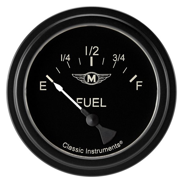 Classic Instruments® - Moal Bomber Series 2-5/8" Fuel Level Gauge, 240-33