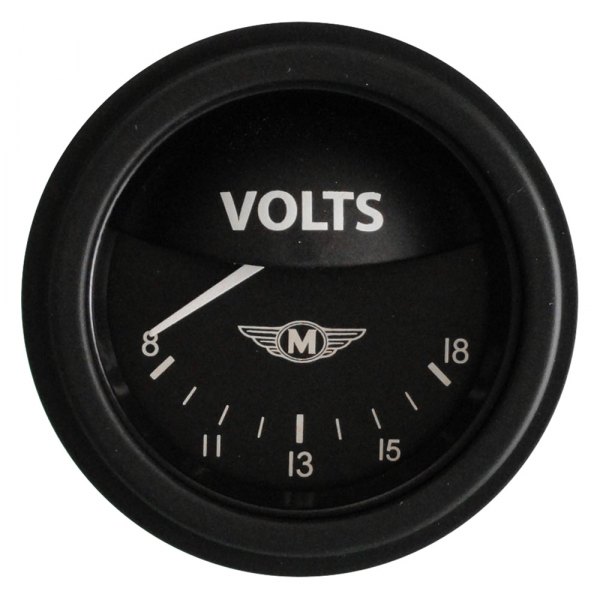 Classic Instruments® - Moal Bomber Series 2-1/8" Voltmeter, 8-18 V