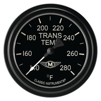 Classic Instruments® - Moal Bomber Series Transmission Temperature Gauge