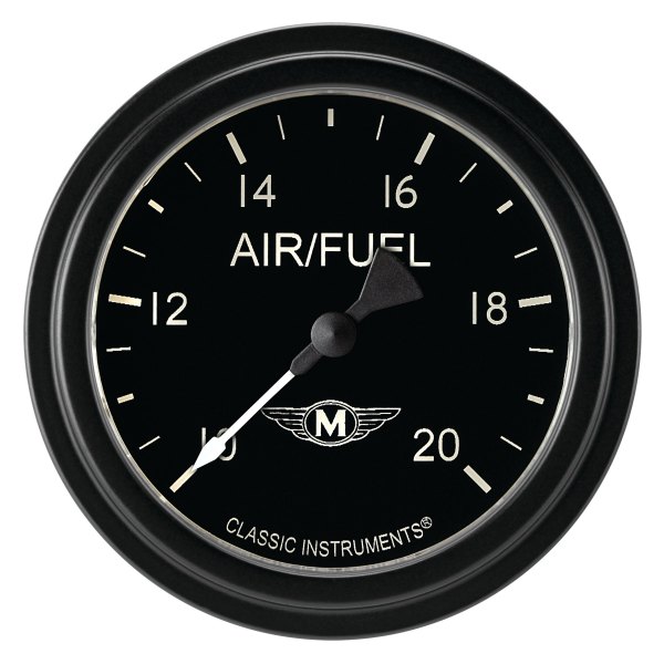 Classic Instruments® - Moal Bomber Series 2-5/8" Air/Fuel Ratio Gauge