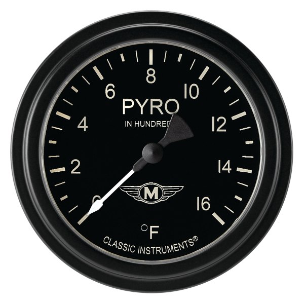 Classic Instruments® - Moal Bomber Series 2-5/8" Exhaust Gas Temperature Gauge