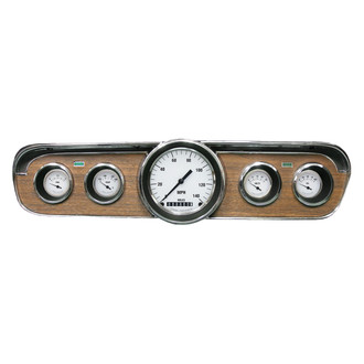 Classic Instruments® - White Hot Series 3-3/8" Direct Fit 5-Gauge Set