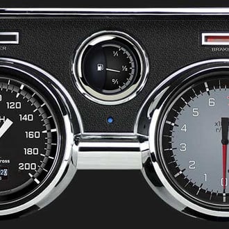 Classic Instruments® - AutoCross Series 4-5/8" Direct Fit 5-Gauge Set