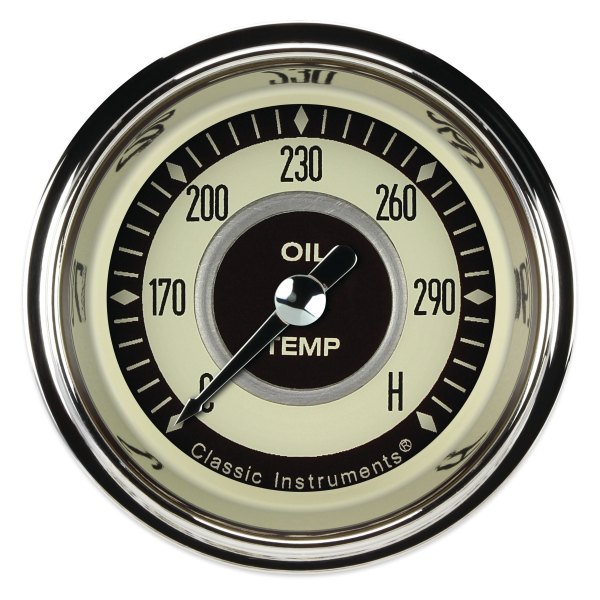 Classic Instruments® - Nostalgia VT Series 2-1/8" Oil Temperature Gauge