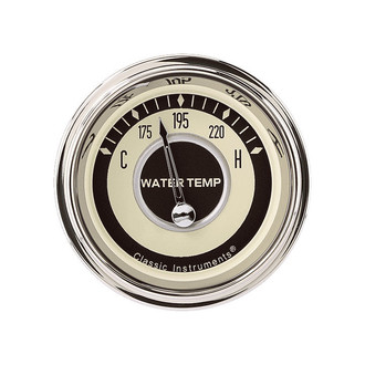 Classic Instruments® - Nostalgia VT Series 2-1/8" Water Temperature Gauge