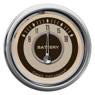 Classic Instruments® - Nostalgia VT Series Voltmeter, 8-18 V