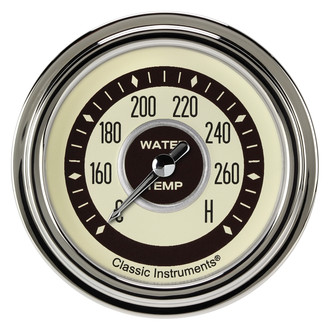 Classic Instruments® - Nostalgia VT Series 2-5/8" Water Temperature Gauge