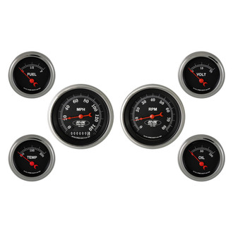 Classic Instruments® - SO-CAL Series Custom 6-Gauge Set