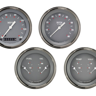 Classic Instruments® - SG Series 3-3/8" Custom 4-Gauge Set