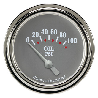 Classic Instruments® - SG Series 2-5/8" Oil Pressure Gauge, 100 psi