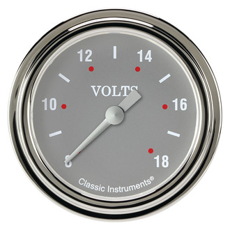 Classic Instruments® - SG Series 2-5/8" Voltmeter, 8-18 V