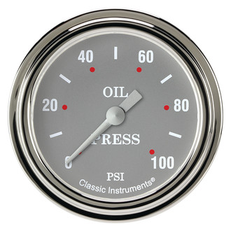 Classic Instruments® - SG Series 2-5/8" Oil Pressure Gauge, 100 psi