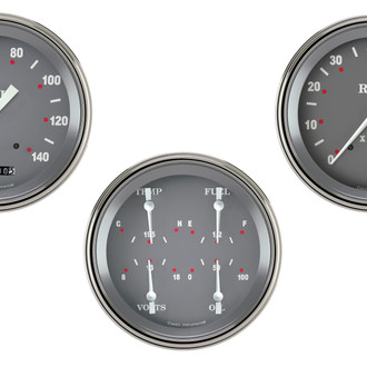 Classic Instruments® - SG Series 4-5/8" Custom 3-Gauge Set