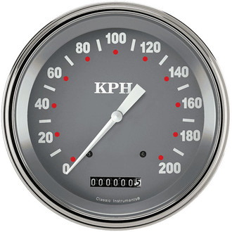 Classic Instruments® - SG Series 4-5/8" Speedometer, 200 KPH