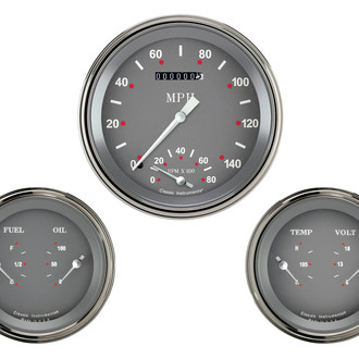 Classic Instruments® - SG Series 4-5/8" Custom 3-Gauge Set