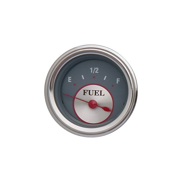 Classic Instruments® - Silver Series 2-1/8" Fuel Level Gauge, 0-90