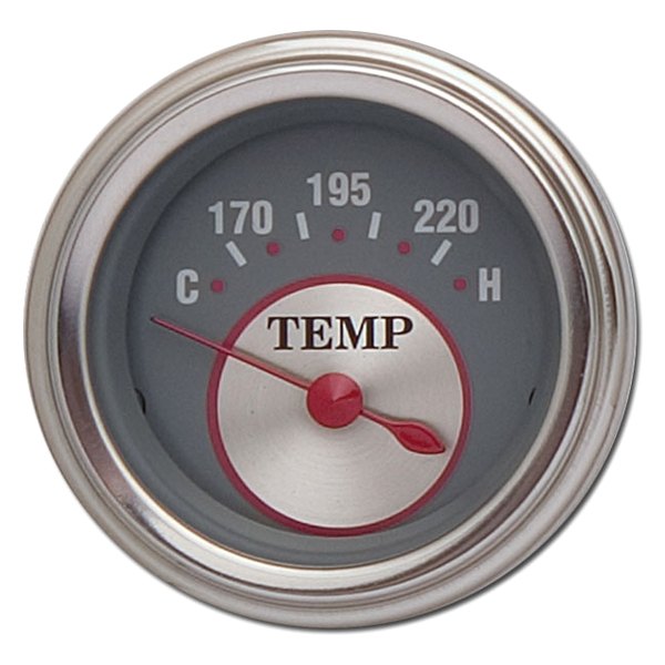 Classic Instruments® - Silver Series 2-1/8" Water Temperature Gauge