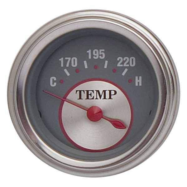 Classic Instruments® - Silver Series 2-1/8" Water Temperature Gauge