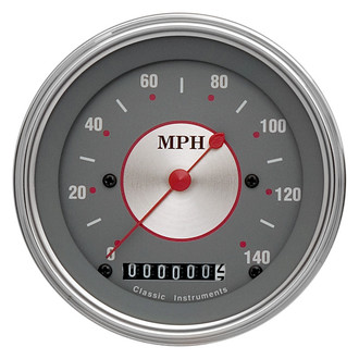 Classic Instruments® - Silver Series 3-3/8" Speedometer