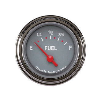 Classic Instruments® - Tetra Series 2-1/8" Fuel Level Gauge, 0-90