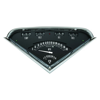 Classic Instruments® - Vintage Series Direct Fit 6-Gauge Set, 140 MPH, 8,000 RPM, 0-30