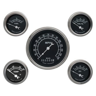 Classic Instruments® - Traditional Series 3-3/8" Custom 5-Gauge Set