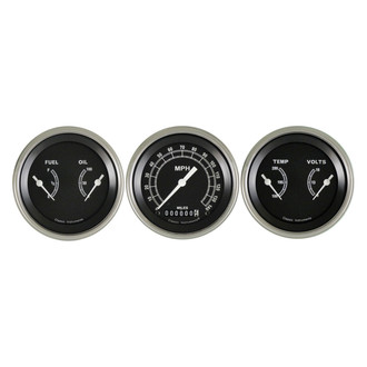 Classic Instruments® - Traditional Series 3-3/8" Custom 3-Gauge Set