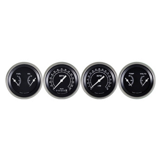 Classic Instruments® - Traditional Series 3-3/8" Custom 4-Gauge Set