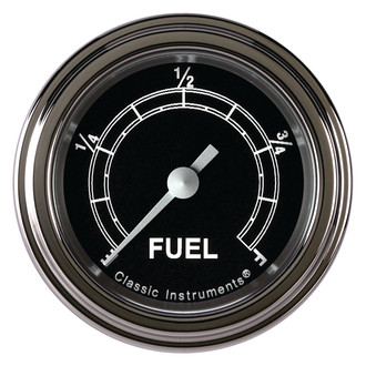 Classic Instruments® - Traditional Series 2-1/8" Fuel Level Gauge, Programmable