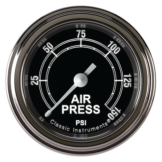 Classic Instruments® - Traditional Series Air Pressure Gauge, 150 psi