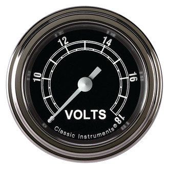 Classic Instruments® - Traditional Series 2-1/8" Voltmeter, 8-18 V