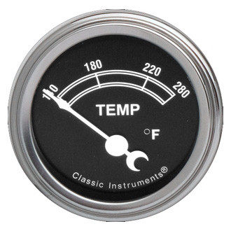 Classic Instruments® - Traditional Series 2-1/8" Water Temperature Gauge