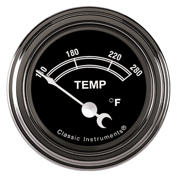 Classic Instruments® - Traditional Series 2-1/8" Water Temperature Gauge