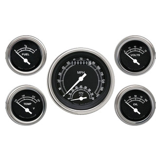 Classic Instruments® - Traditional Series 3-3/8" Custom 5-Gauge Set