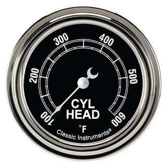 Classic Instruments® - Traditional Series 2-5/8" Cylinder Head Tempature Gauge