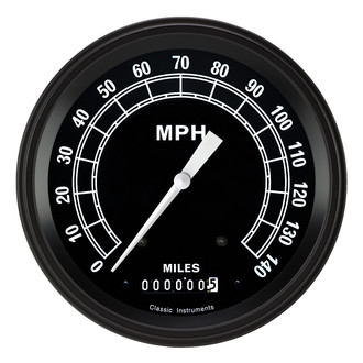 Classic Instruments® - Traditional Series 4-5/8" Speedometer, 140 MPH
