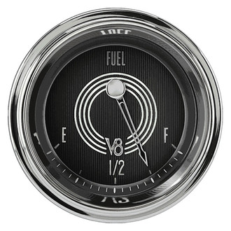 Classic Instruments® - V8 Speedster Series 2-1/8" Fuel Level Gauge, 240-33