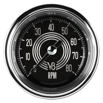 Classic Instruments® - V8 Speedster Series Tachometer, 8,000 RPM