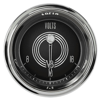 Classic Instruments® - V8 Speedster Series 2-1/8" Voltmeter, 8-18 V