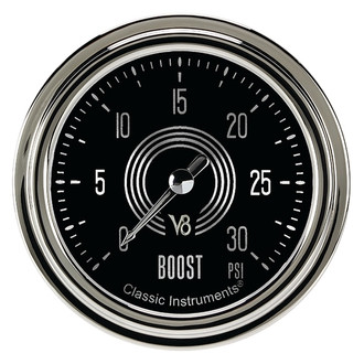 Classic Instruments® - V8 Speedster Series Boost Gauge