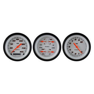 Classic Instruments® - Velocity Series 3-3/8" Custom 3-Gauge Set