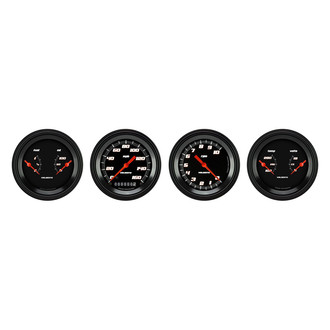 Classic Instruments® - Velocity Series 3-3/8" Custom 4-Gauge Set