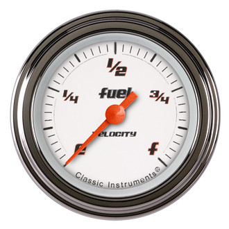 Classic Instruments® - Velocity Series 2-1/8" Fuel Level Gauge, Programmable