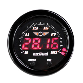 Classic Instruments® - Velocity Black Series 2-1/8" Air Fuel Ratio Sensor Gauge