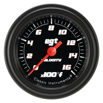 Classic Instruments® - Velocity Series 2-1/8" Pyrometer Gauge
