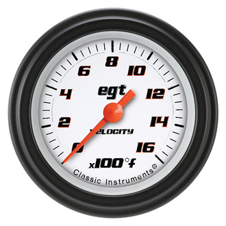 Classic Instruments® - Velocity Series 2-1/8" Pyrometer Gauge
